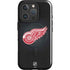 NHL Detroit Red Wings Black Background iPhone 16 Pro Magsafe Impact Case